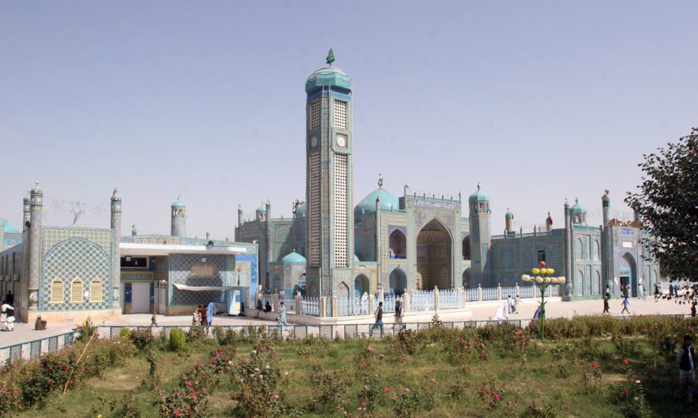 The Blue Mosque, Shrine of Hazrat Ali, in Mazar-i-Sharif, Afghanistan