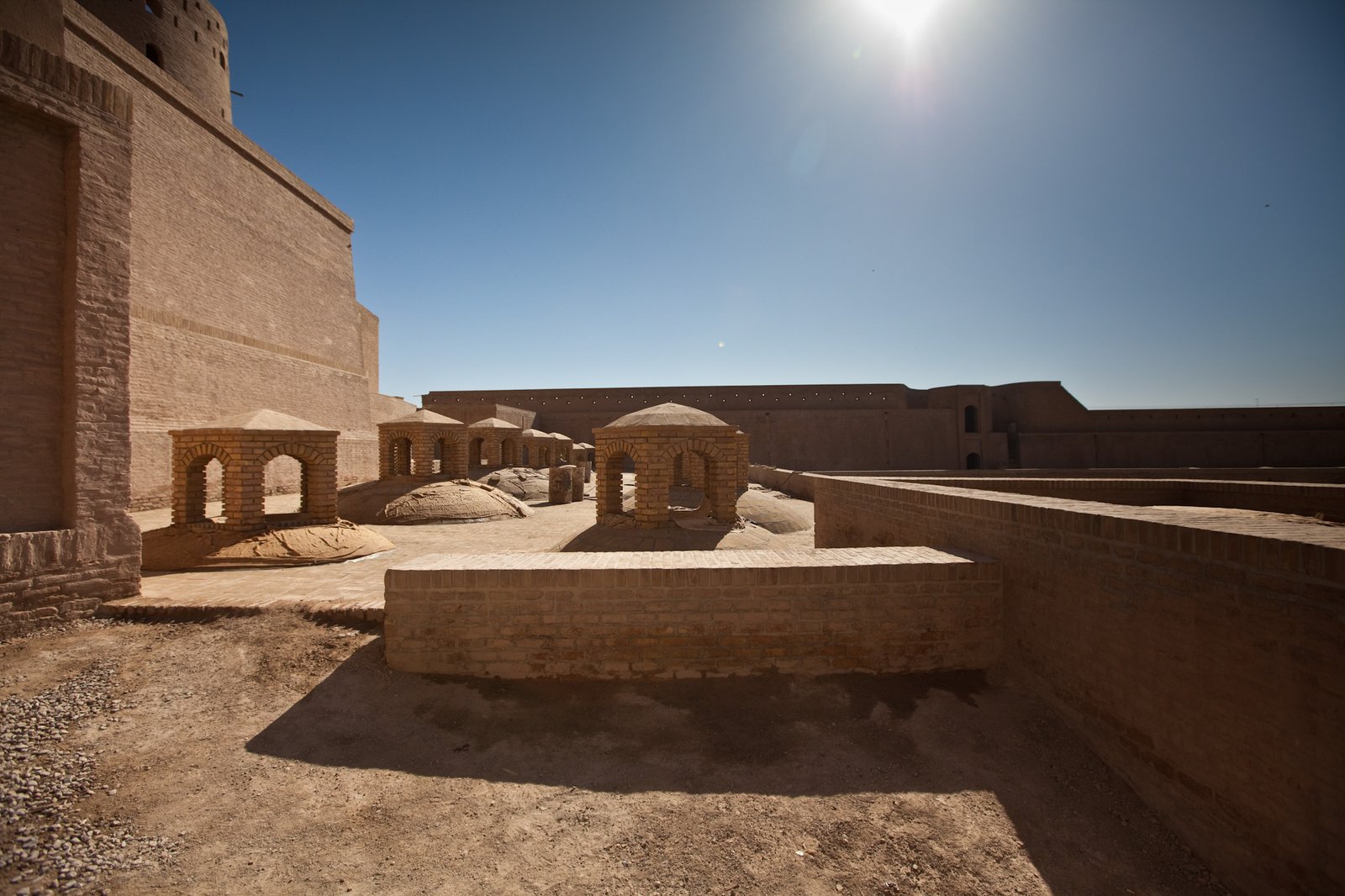 Herat Citadel, a historic fortress in Herat, Afghanistan
