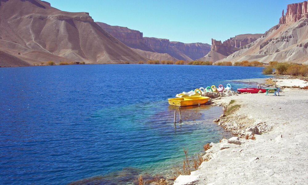 The deep blue lakes of Band-e Amir National Park, Afghanistan